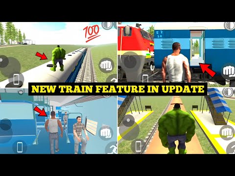 NEW UPDATE ALL SECRET CHEAT CODES in Indian Bike Driving 3D 🤯🔥| Train Door Cheat Code| Harsh in Game