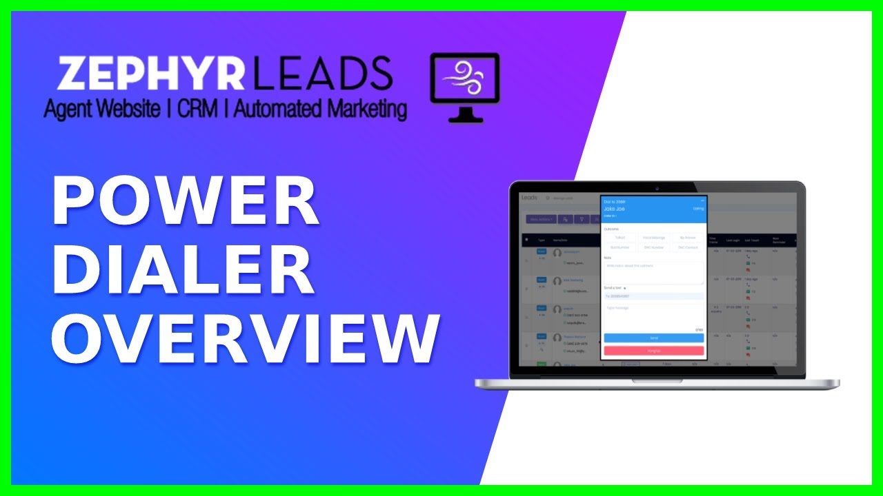 Real Estate CRM Power Dialer