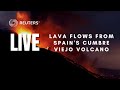 LIVE: Lava cascades to the sea from the volcano in Spain’s La Palma island