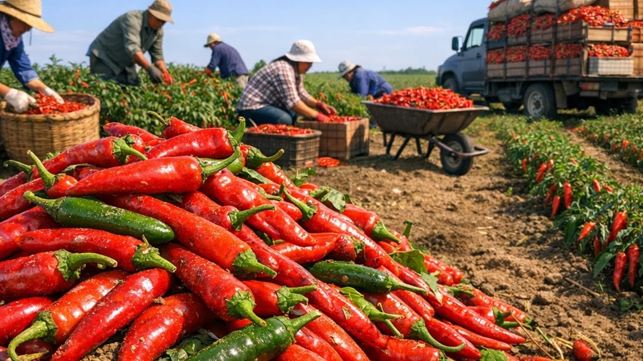 A Day in the World of Farming - Harvesting in Rural California