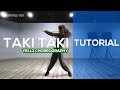 TAKI TAKI  [DANCE TUTORIAL VIDEO] | YELLZ CHOREOGRAPHY | E DANCE STUDIO | 이댄스학원 TAKITAKI안무 강좌