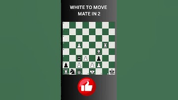 ♟️ ONLY One Move Wins! Can You Find Mate in 2? 🔥 #chess #chessgame