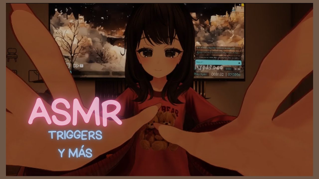 ASMR en VRChat ✨ Objetos con sonidos relajantes y un cuento para dormir  ⭐💤