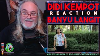 Didi Kempot Reaction - Banyu Langit - First Time Hearing - Requested