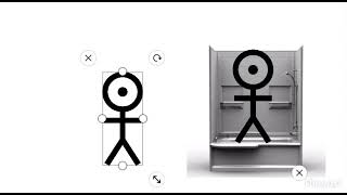𖨆 Funni Shower With Stickman