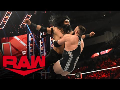 Veer Mahaan vs. Frank Lowman: Raw, May 9, 2022