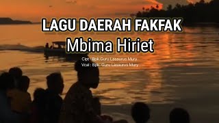 LAGU DAERAH FAKFAK || BAHASA FAKFAK TERBARU 2022