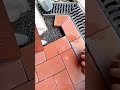 Installing Terracotta Patio Tiles Near Floor Drain Grate