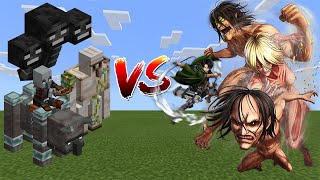 進撃の巨人vsマインクラフト