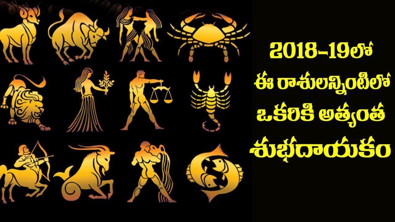 Lucky Horoscope in 2018-2019 - YouTube