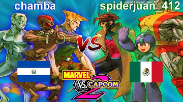 Marvel vs Capcom 2: New Age of Heroes - chamba vs spiderjuan_412