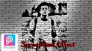 Spray Paint Effect, Picsart Editing screenshot 5