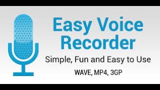 Voice recorder for presentation, record lecture from class,recording easy and free with software screenshot 2