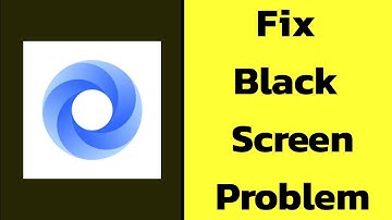 Fix Hi Browser App Black Screen Error Problem solve on Android