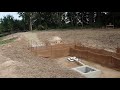 Finishing The Silt Pond And A Job Update