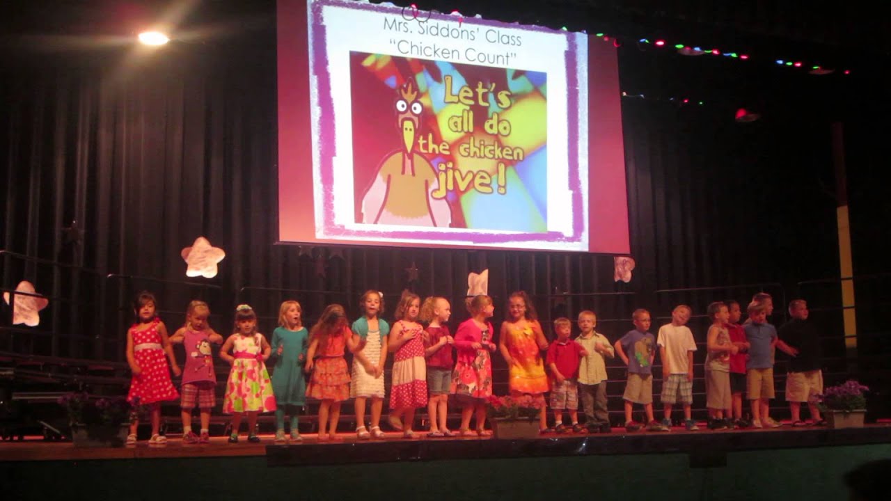 Chicken Count Holly Kindergarten Graduation 2014 Youtube Count blessing not problems card. youtube