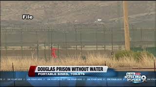 Douglas prison no water
