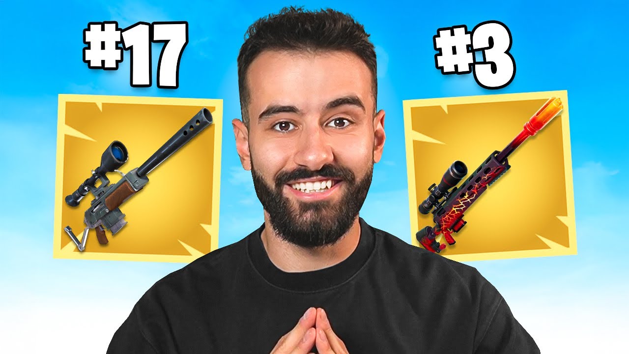 Βαθμολόγησα ΟΛΑ τα Sniper του Fortnite!