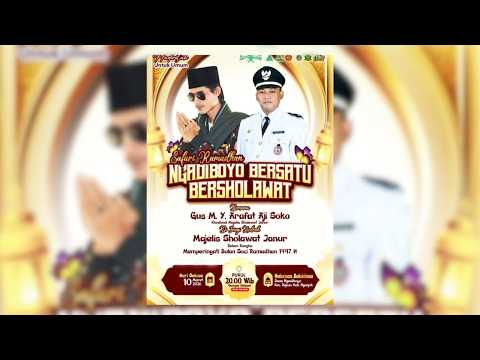 🔴[LIVE] Ngadiboyo Bersholawat Bersama Majelis Janur - Gus M.Y Arafat Aji Soko