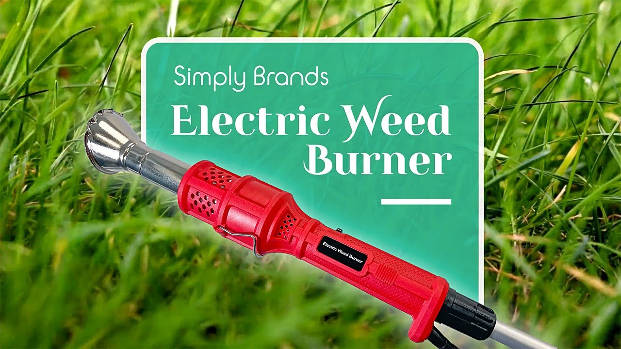 Simply Living 2000W Electric Weed Burner with Accessories YouTube