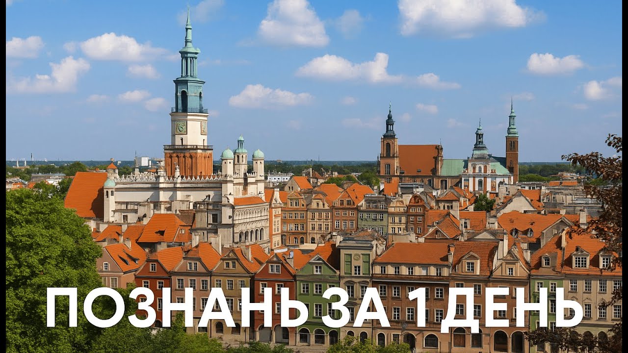 Что посмотреть в Познани за 1 день? Самы красивый город Польши