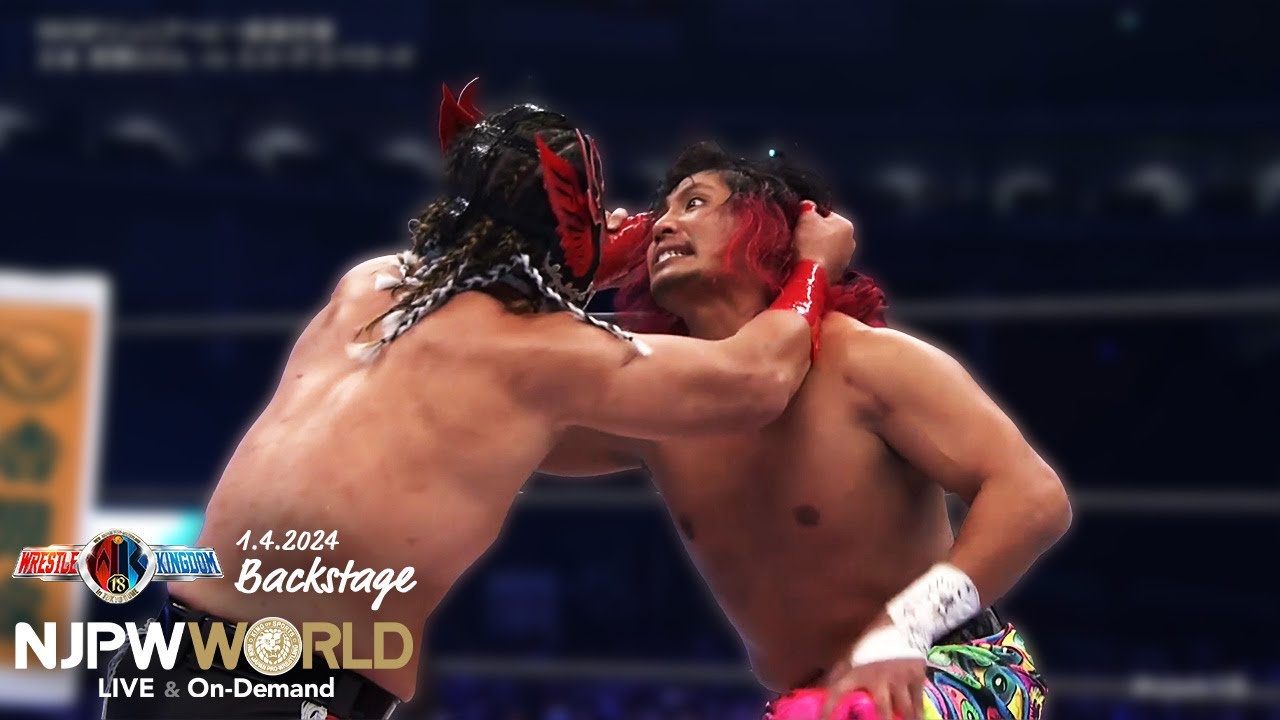 #njwk18 7th match Backstage Backstage 1/4/24 (with Subtitles)｜WRESTLE KINGDOM 18 第7試合 Backstage