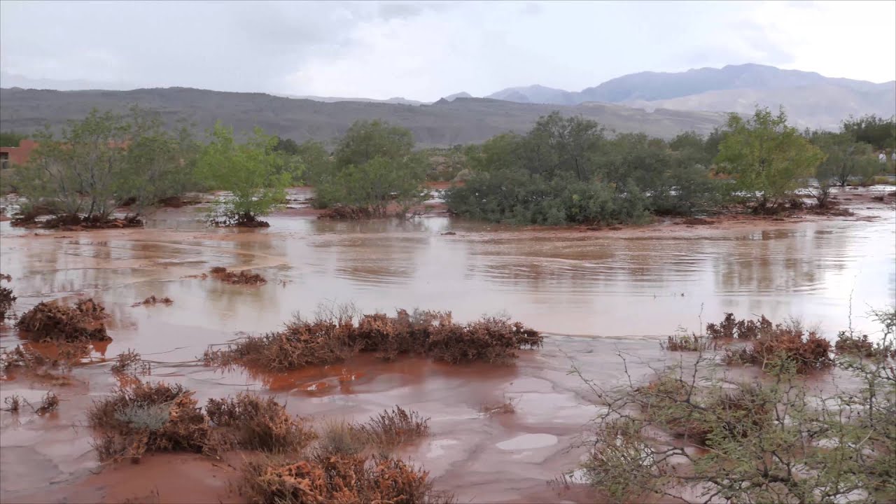 Kayenta & Snow Canyon Flash Flood YouTube