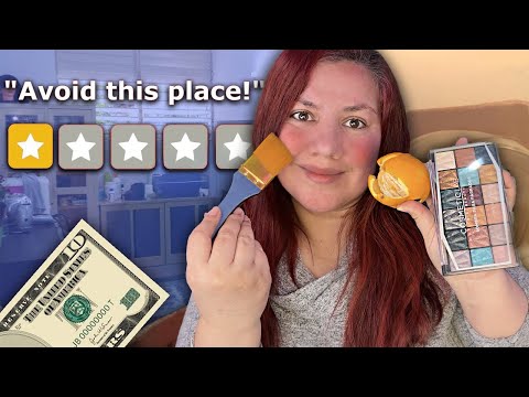 I Went to the WORST Reviewed MAKEUP Artist | ASMR Roleplay | TICK ACCENT