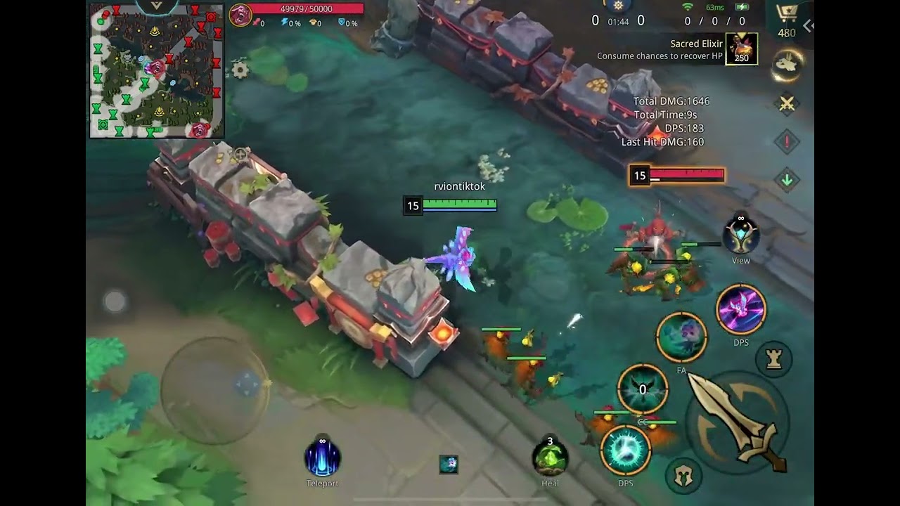 iPad 10 AutoChess MOBA 2023 | Max Graphics 60 FPS | Rvi