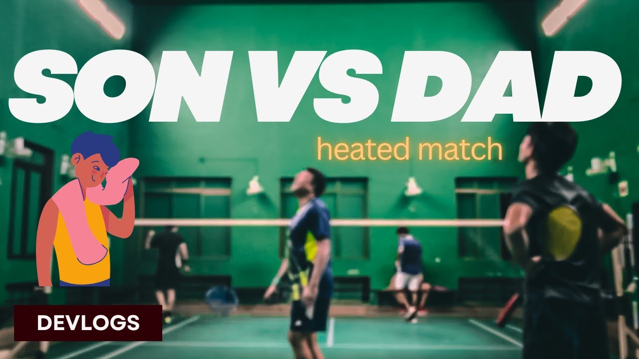 Son VS Dad | Best Badminton Match | Heat | Men’s Doubles | Yonex - YouTube