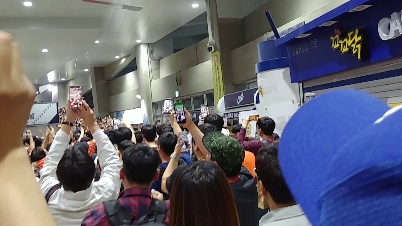 2018년 5월 19일 토 잠실 떼창 한화 승리 후