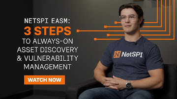 NetSPI EASM: 3 Steps to Always-on Asset Discovery and Vulnerability Management