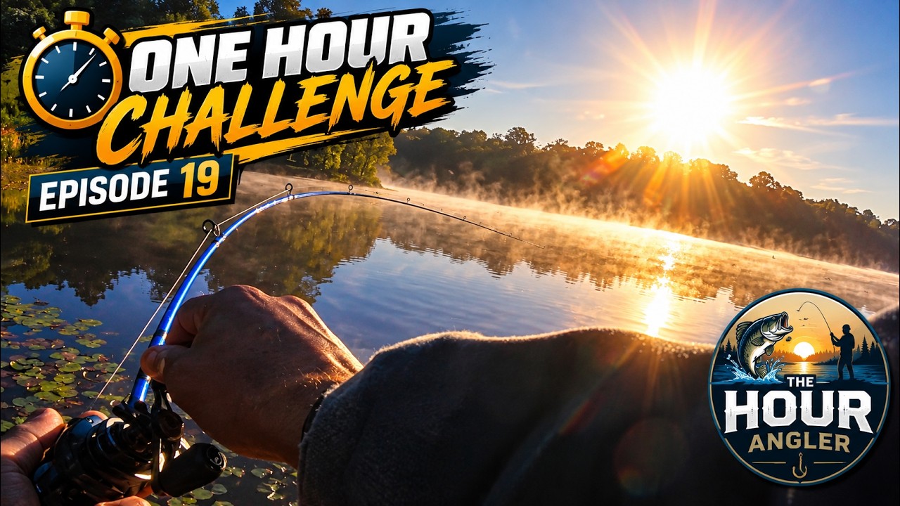 One Hour Bass Fishing Challenge (Episode 19)