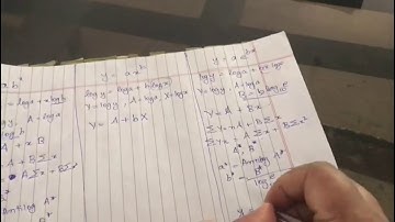 Curve Fitting part II Exponential Curves