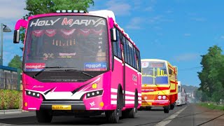 Holy Mariya Cawl | Test Drive | Team KBS |ETS 2 | Kerala Bus Game | Team KBS screenshot 4