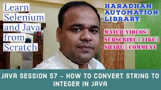 Java #57 - How to convert String to Integer in Java