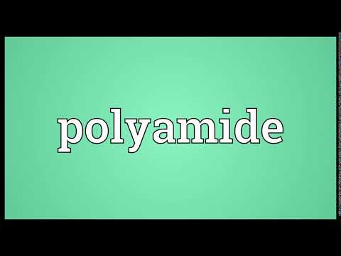Polyamide Meaning | Wordogram