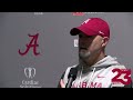 Alabama OC Ryan Grubb Post practice 8-5-25