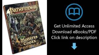 Pathfinder Roleplaying Game: Monster Codex
