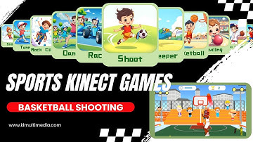 🏀 Kinect Basketball Shooting | Interactive Sports Game for Events & Museums