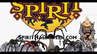Evolution of the Spirit Halloween Jumping Spiders - Spirit Halloween 2011-2021