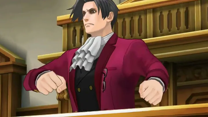 Phoenix and Edgeworth meet 3d Phoenix and Edgeworth (objection.lol)