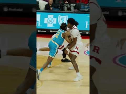 Downhill Dyl … 🏃 #basketball #rutgers #dylanharper
