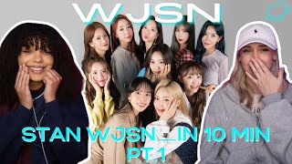 COUPLE GETS TO KNOW WJSN | 'Stan WJSN ___ in 10 minutes' - Exy, Seola, Bona, Soobin, and Luda