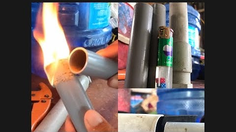 Cách nối 2 ống nhựa cùng kích thước và khác kích thước không cần đầu nối . Nhanh gọn,chắc chắn