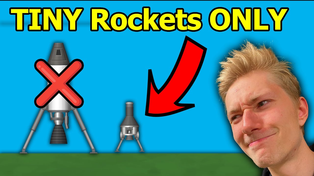 Spaceflight Simulator But Only Using SMALL ROCKETS! - YouTube