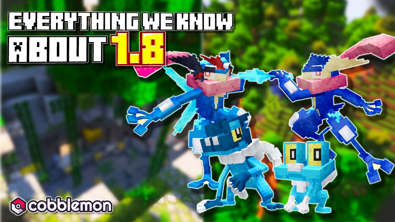 Всё, что мы знаем о Cobblemon 1.8 (в процессе разработки и с учётом прогресса)