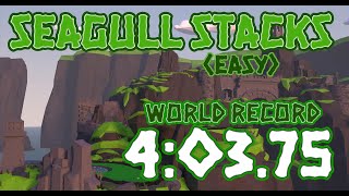 Seagull Stacks (Easy) - NEW World Record - 4:03.75 by AndyBizzzle 253 views 1 year ago 4 minutes, 49 seconds