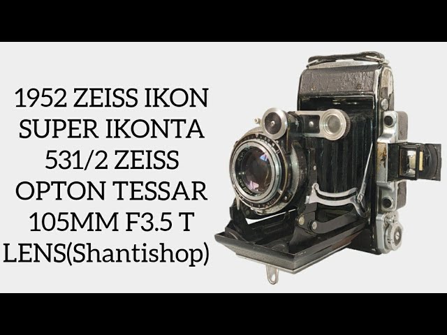 1952 ZEISS IKON SUPER IKONTA 531/2 ZEISS OPTON TESSAR 105MM F3.5 T