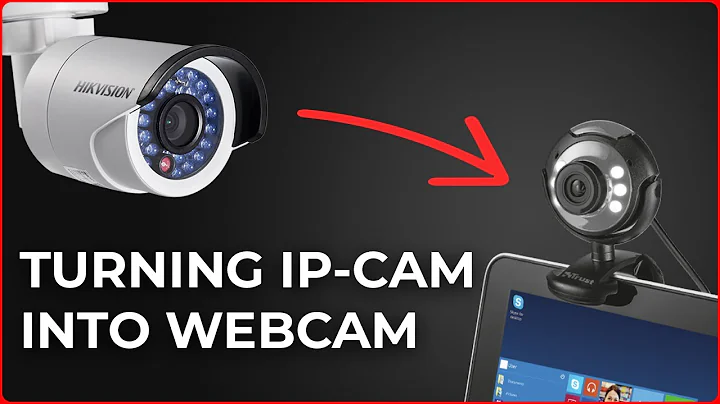 Make Webcam From IP Camera For Video Conferences In Zoom, Skype, Teams, Meet - Universal Method
